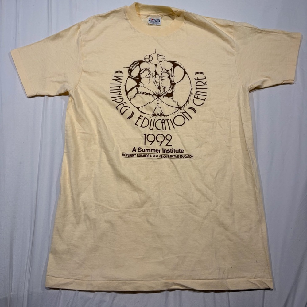 Vintage Winnipeg Education shirt Large